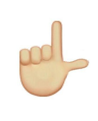 LOSER EMOJI FOR USE ON FOREHEAD